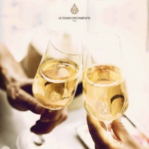 coupe de champagne signs le studio des parfums