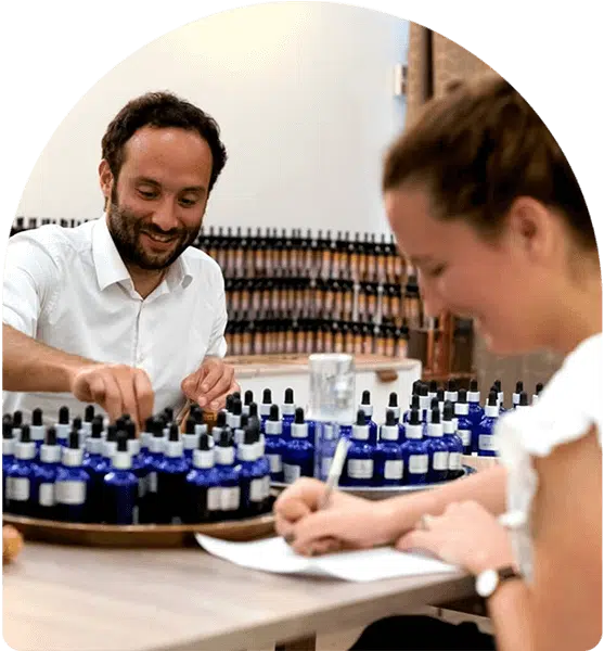 duo workshop to create your own customized perfume